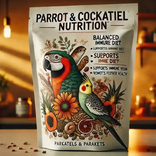 Comida para cotorras y ninfas marca Cockatiel Nutrition